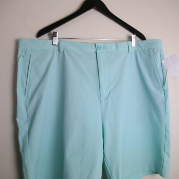 NWT Vineyard Vines 9 Inch On-The-Go Performance Shorts Teal Blue Size 42 - Picture 2 of 9